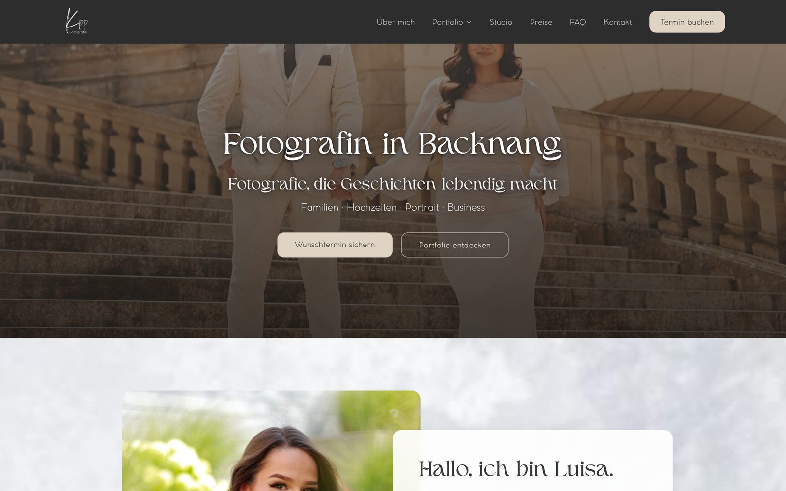 KPP Fotografie — Desktop