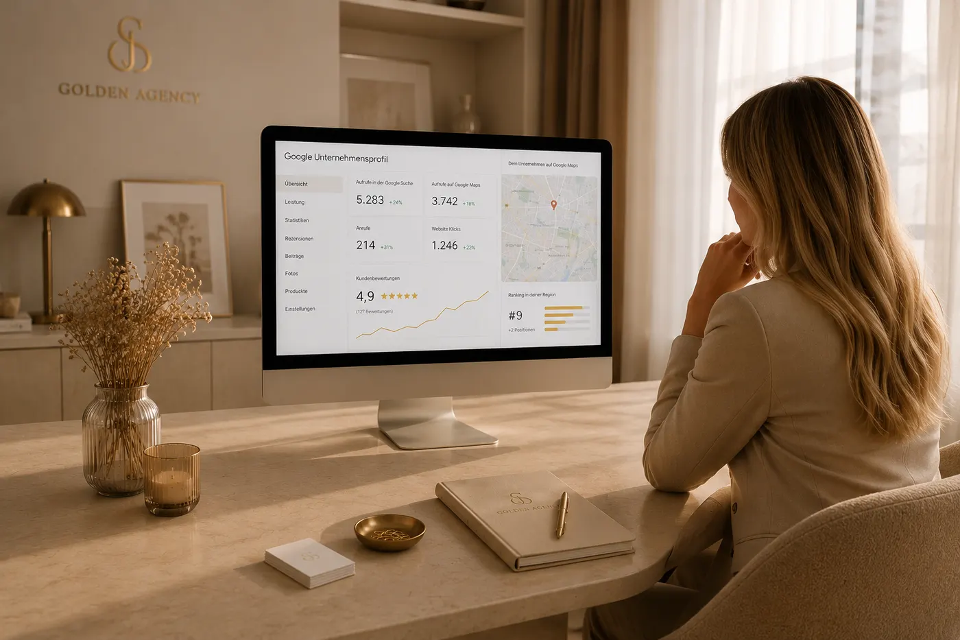 Google Unternehmensprofil Analytics